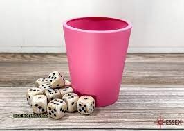 Flexible Dice Cup Pink CHX89014